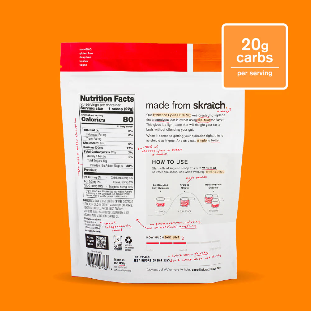 Hydration Sport Drink Mix 440g