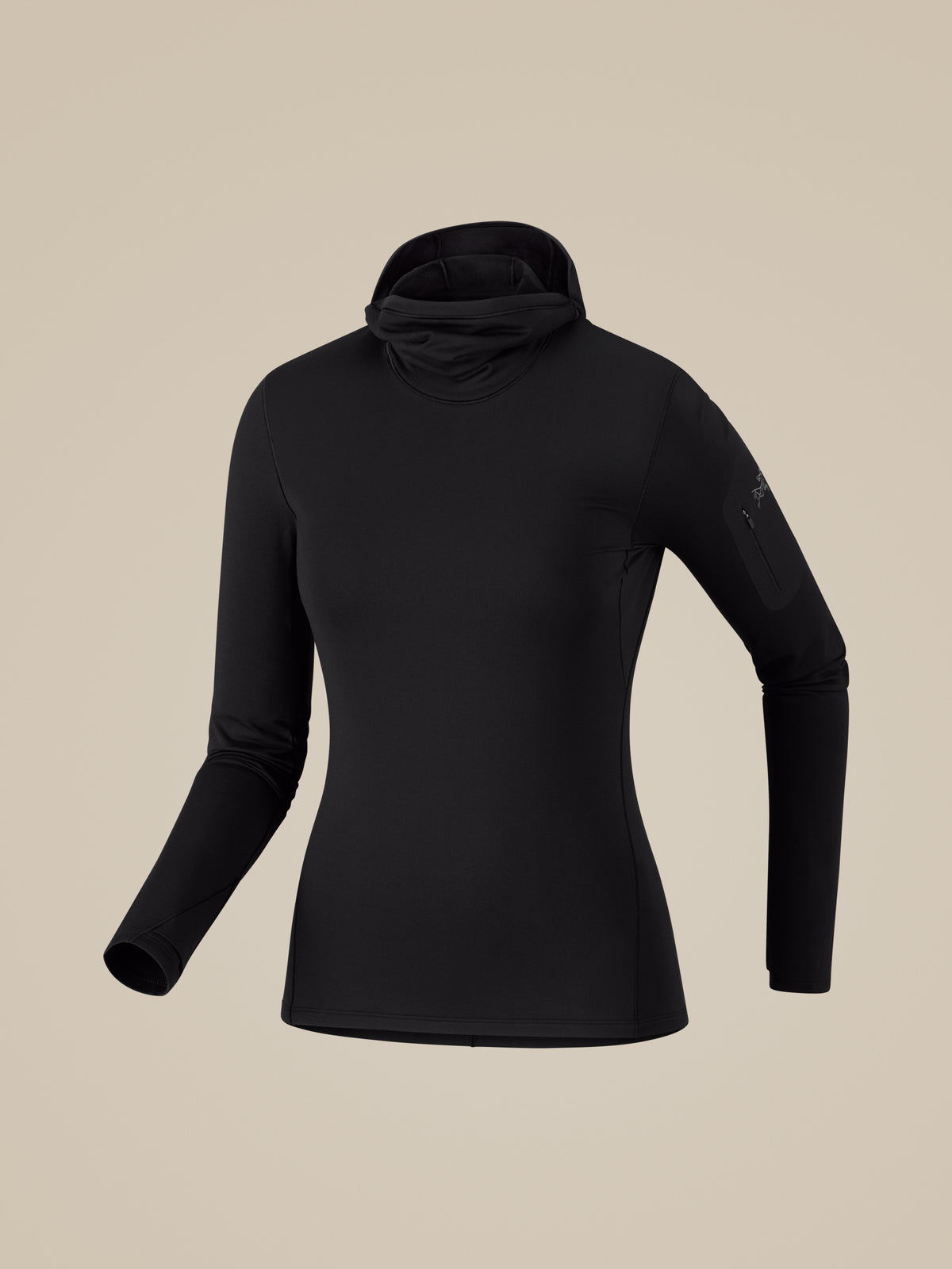 Women’s Rho Hoody – Black