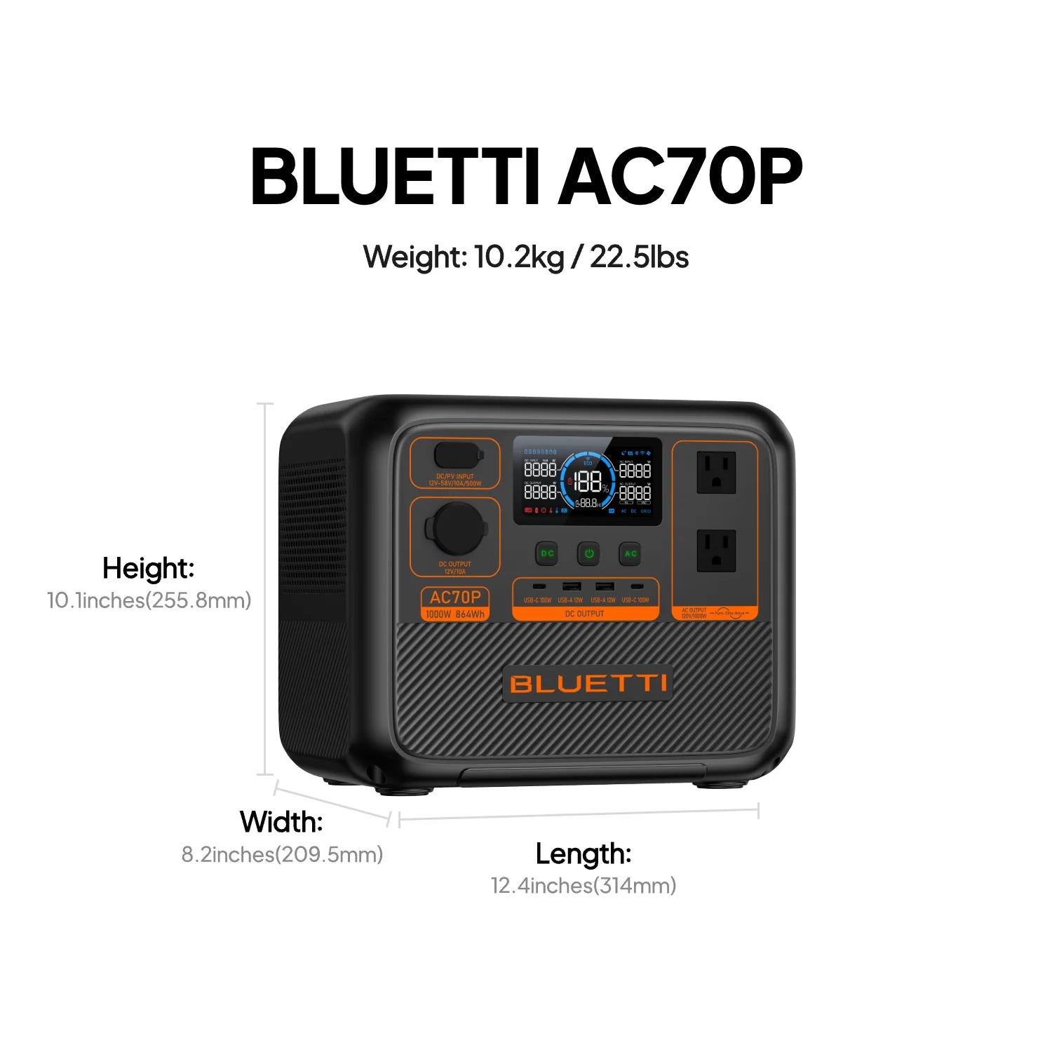 AC70P Portable Power Station