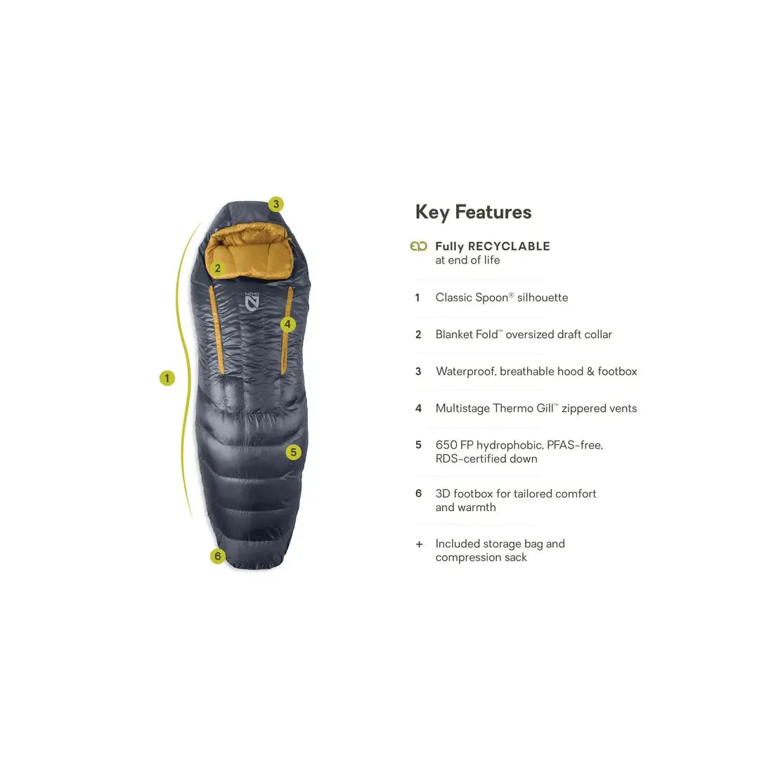 Men's Disco Endless Promise Down Sleeping Bag 15