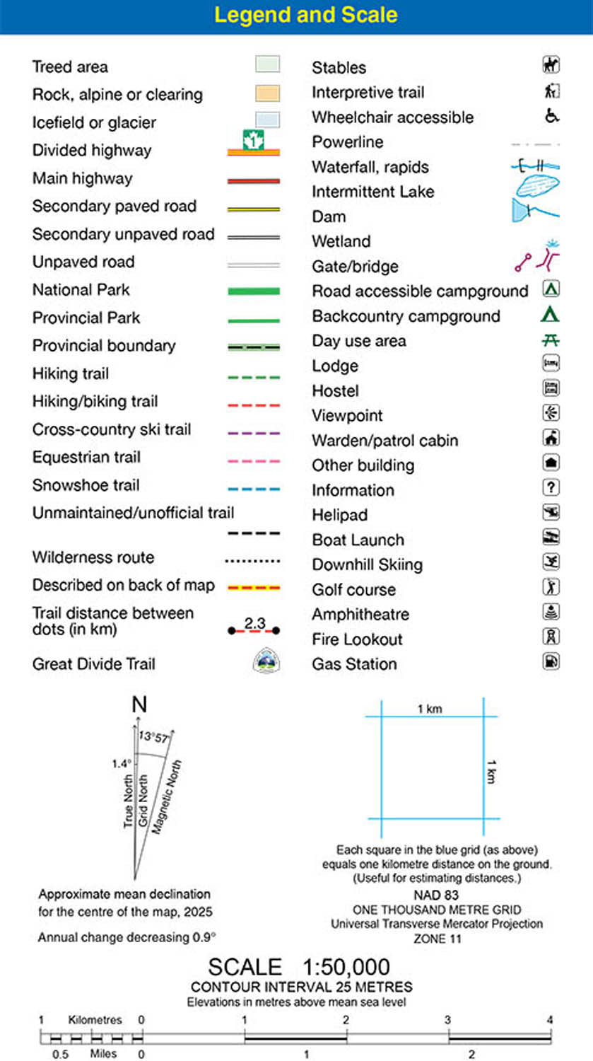Canmore & Kananaskis Village Map