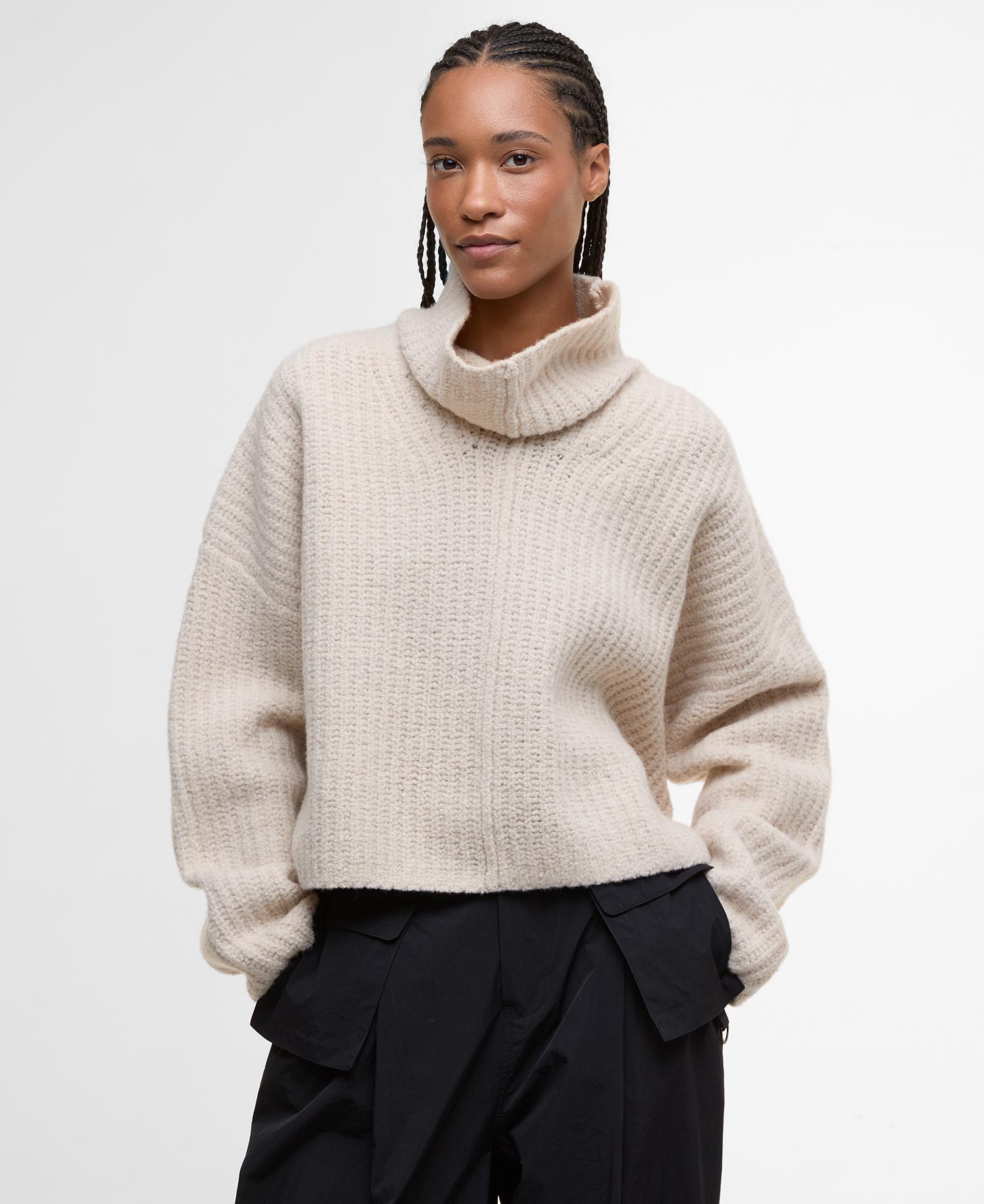 Women's Imelda Funnel-Neck Jumper