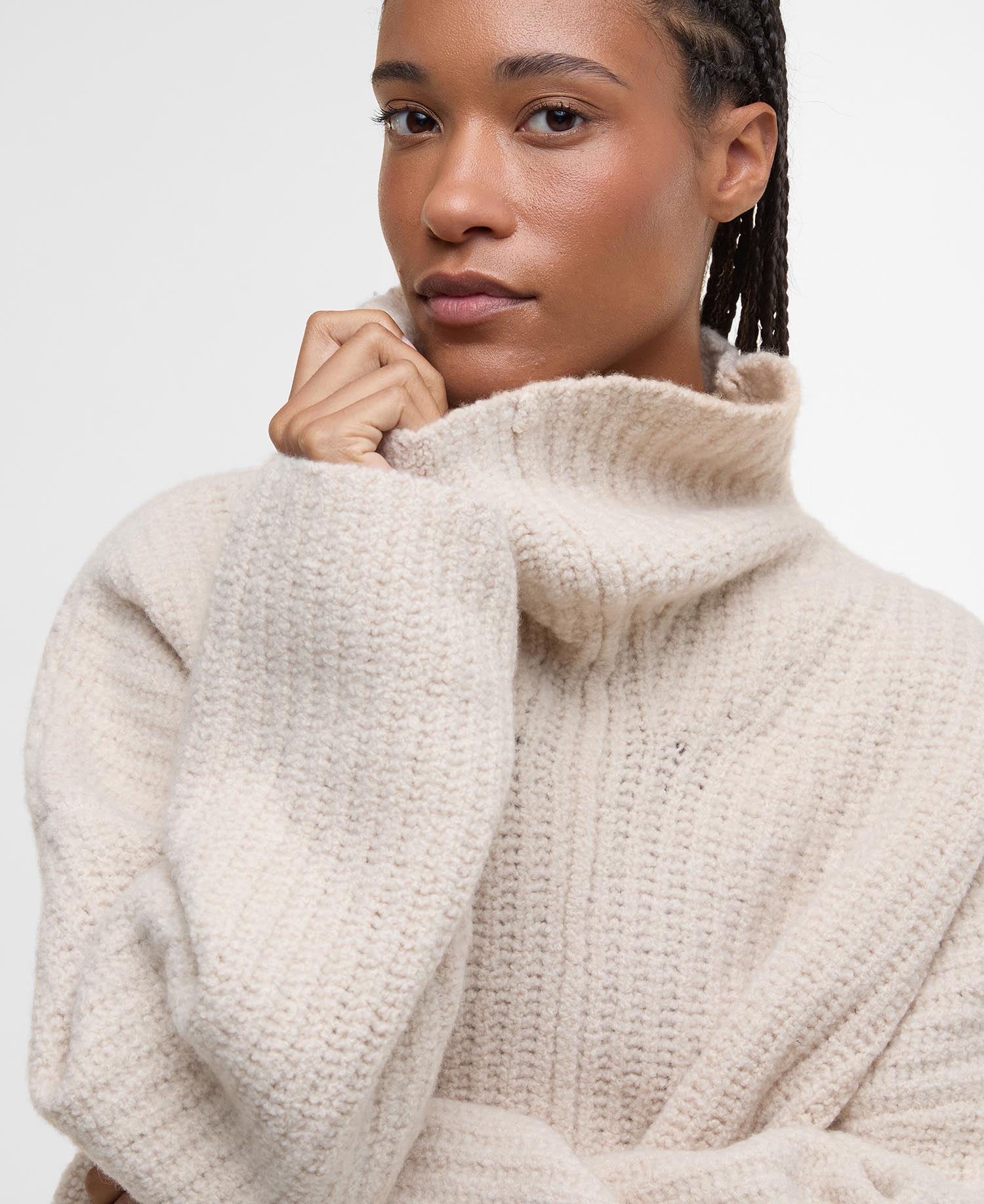 Women's Imelda Funnel-Neck Jumper