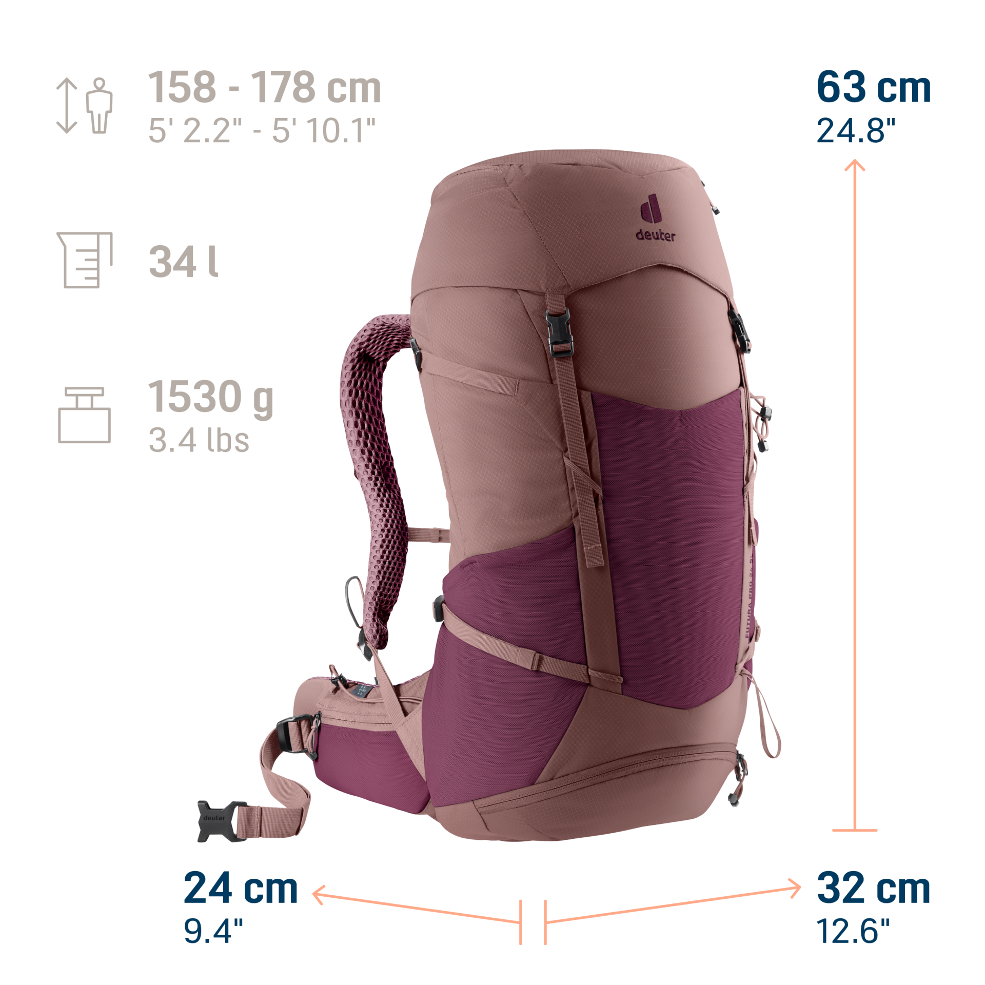 Futura Pro 34 SL Hiking Pack