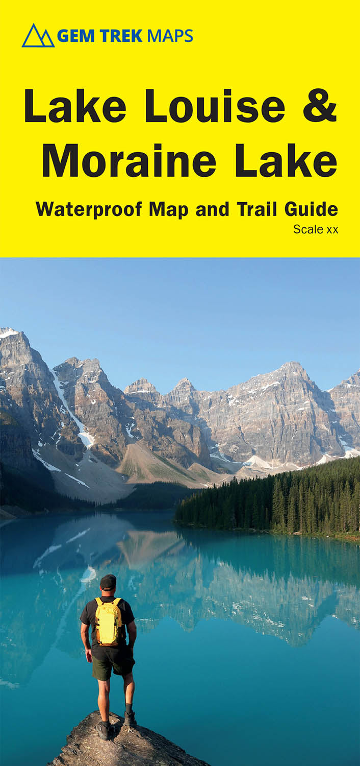 Lake Louise & Moraine Lake Map