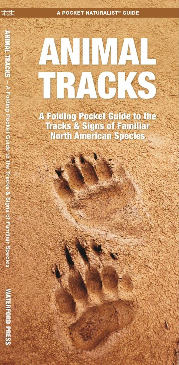Animal Tracks Folding Pocket Guide