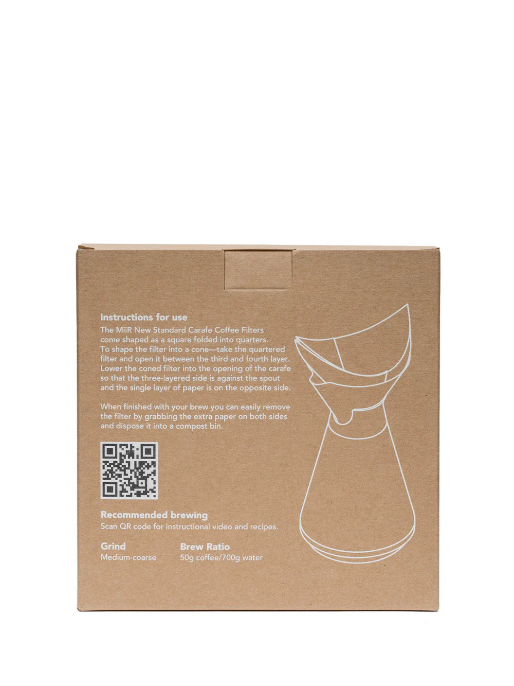 New Standard Carafe Coffee Filters