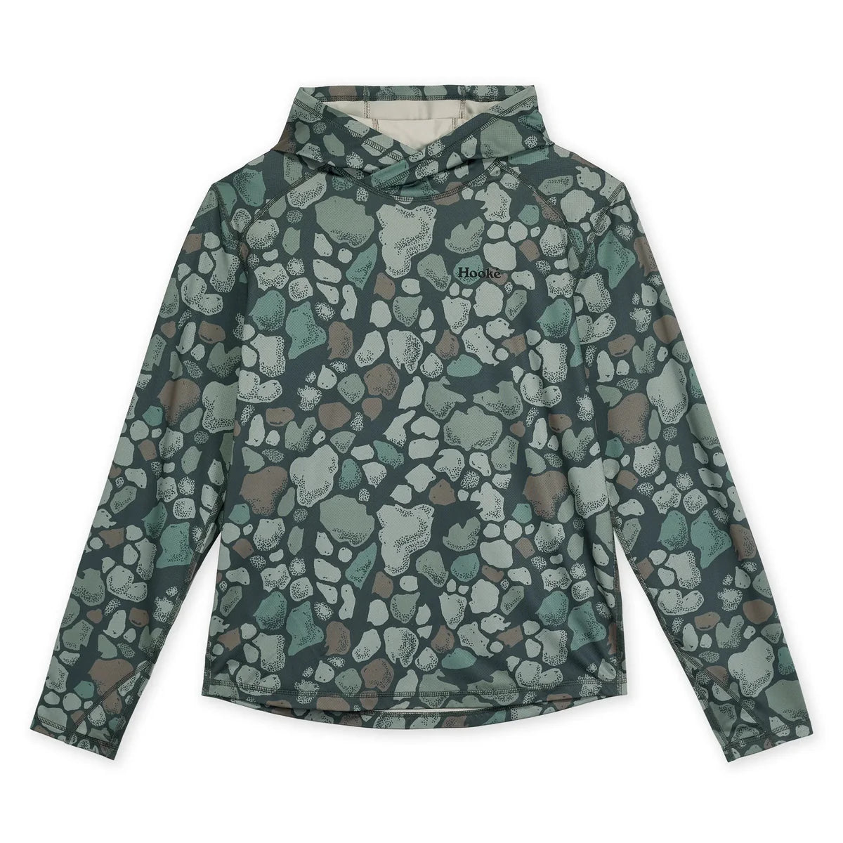 Men's River Camo Sun Hoodie