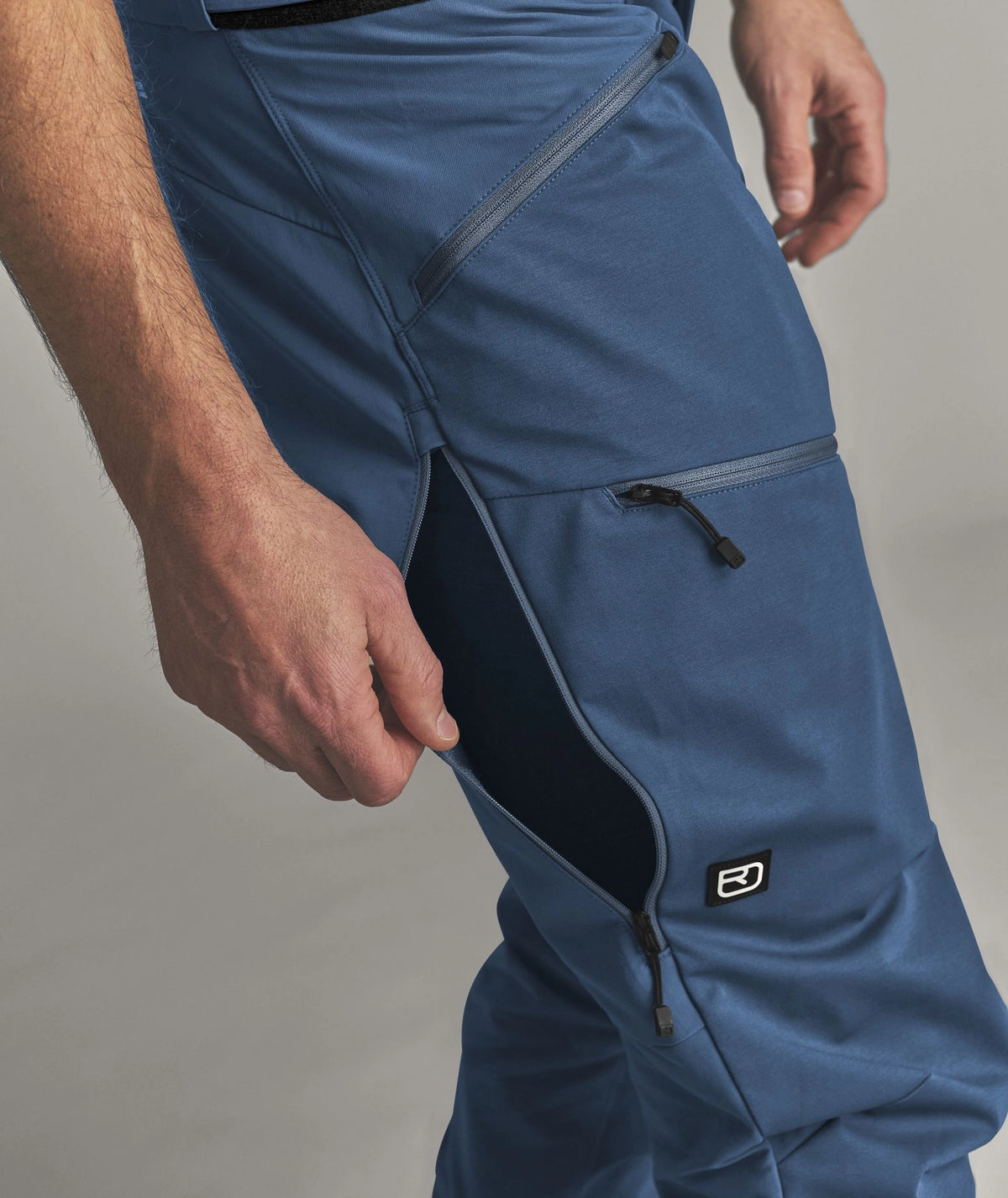 Men’s Ortler Softshell Plus Pant – Blue Nunatak