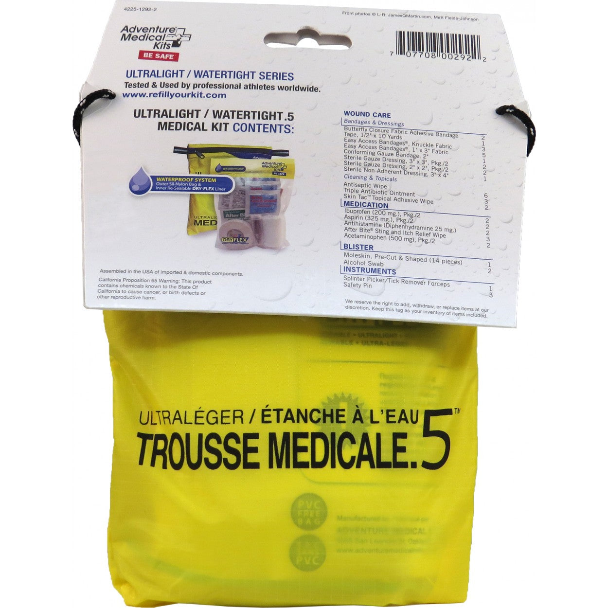 Ultralight / Watertight .5 Medical Kit