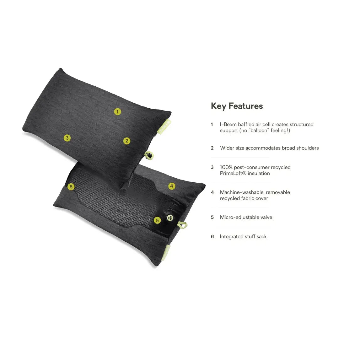 Fillo Elite Wide Ultralight Backpacking Pillow