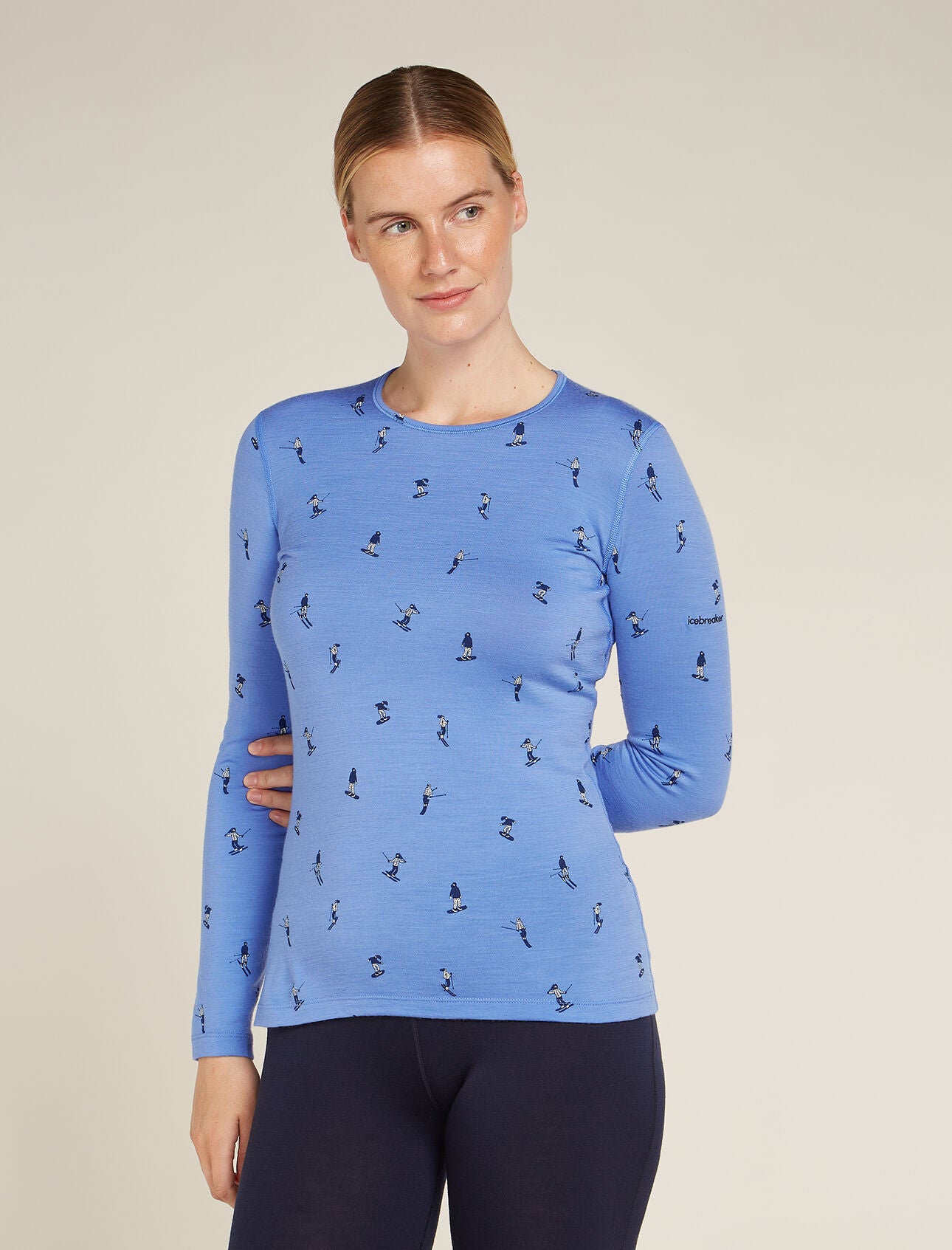 Women s Merino 200 Oasis Long Sleeve Crewe Thermal Top