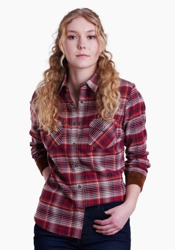 Kuhl Women's Tess Flannel Long Sleeve Shirt – Monod Sports