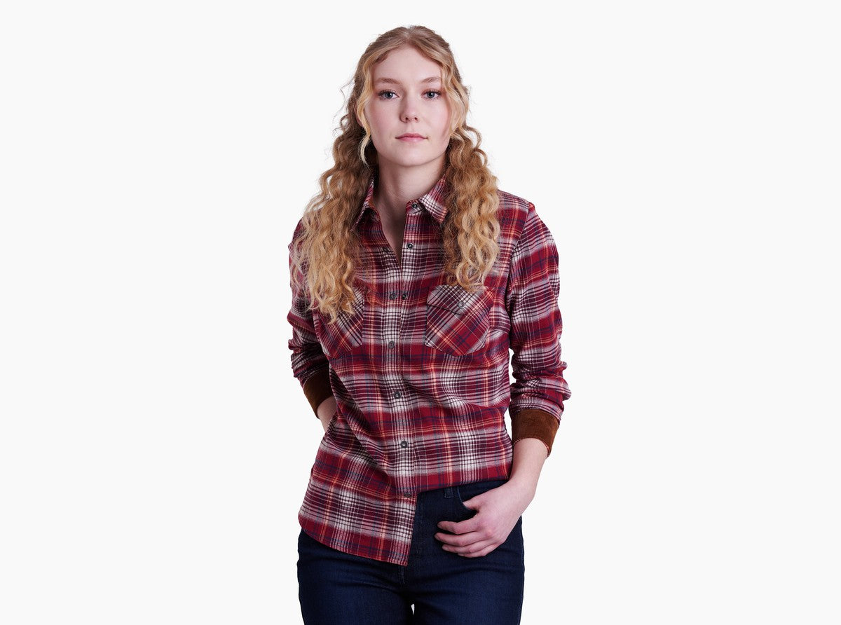 Kuhl Women's Tess Flannel Long Sleeve Shirt