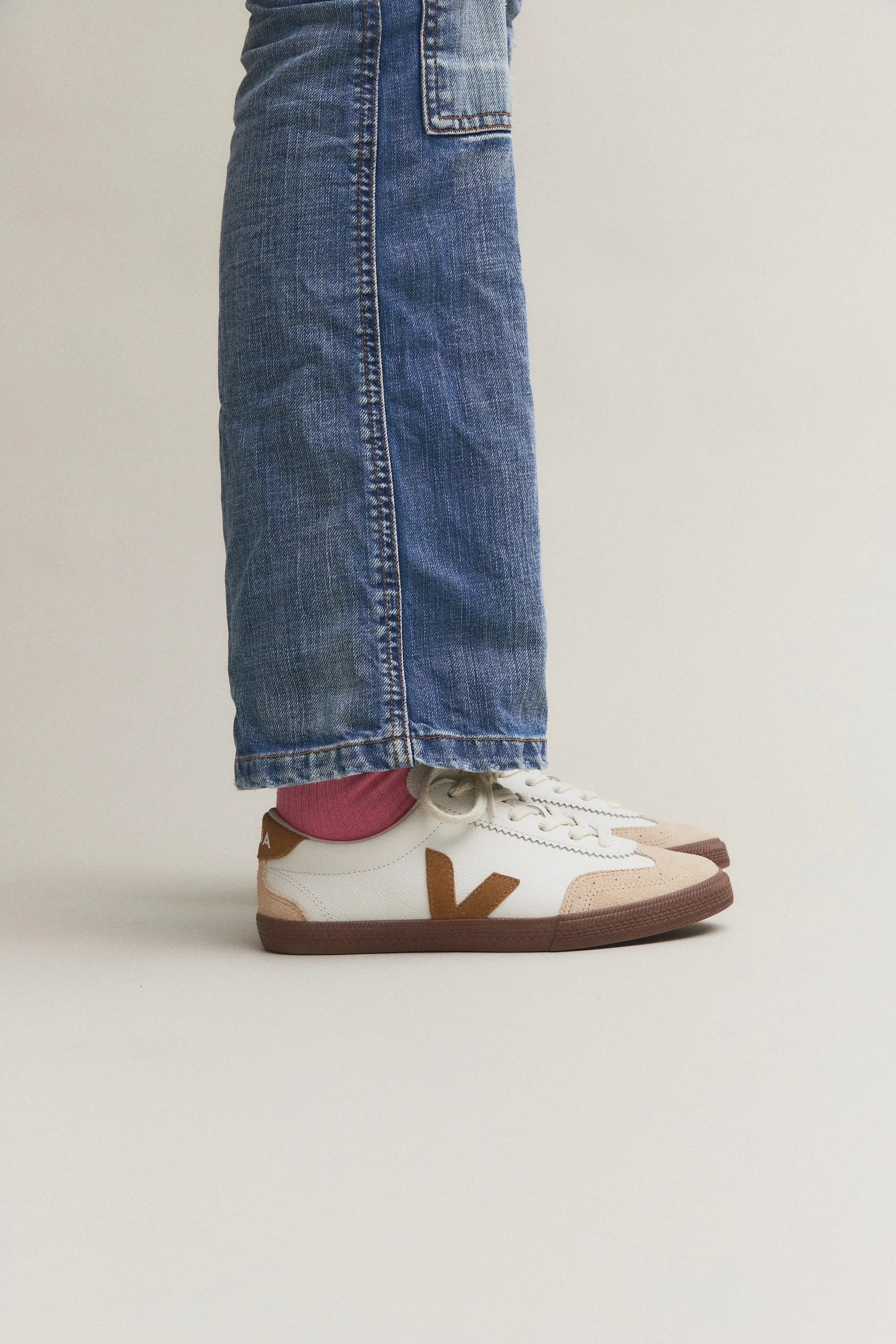 Women's Volley Leather Shoes