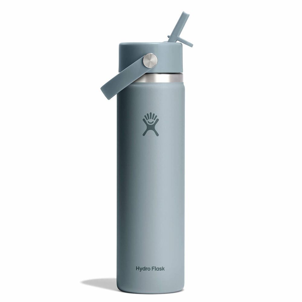 24oz Wide Mouth Bottle w/ Flex Straw Cap