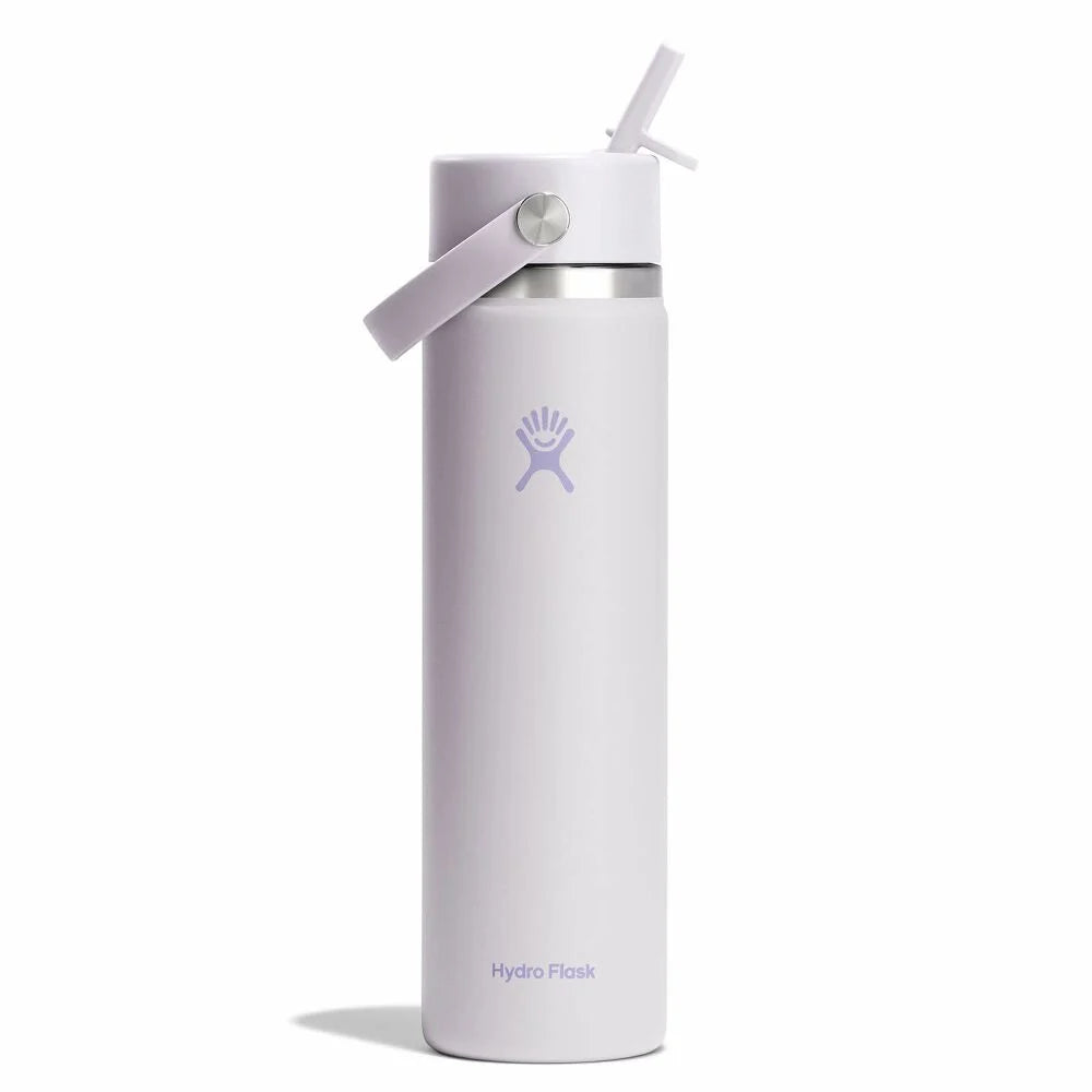24oz Wide Mouth Bottle w/ Flex Straw Cap