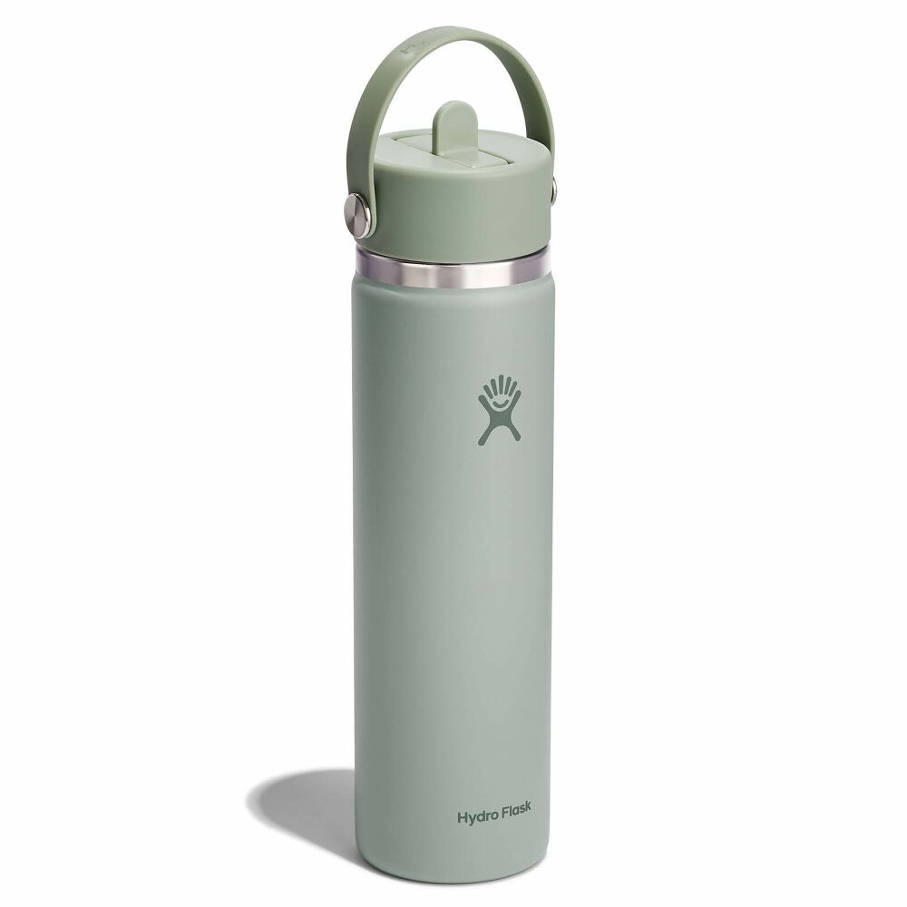24oz Wide Mouth Bottle w/ Flex Straw Cap