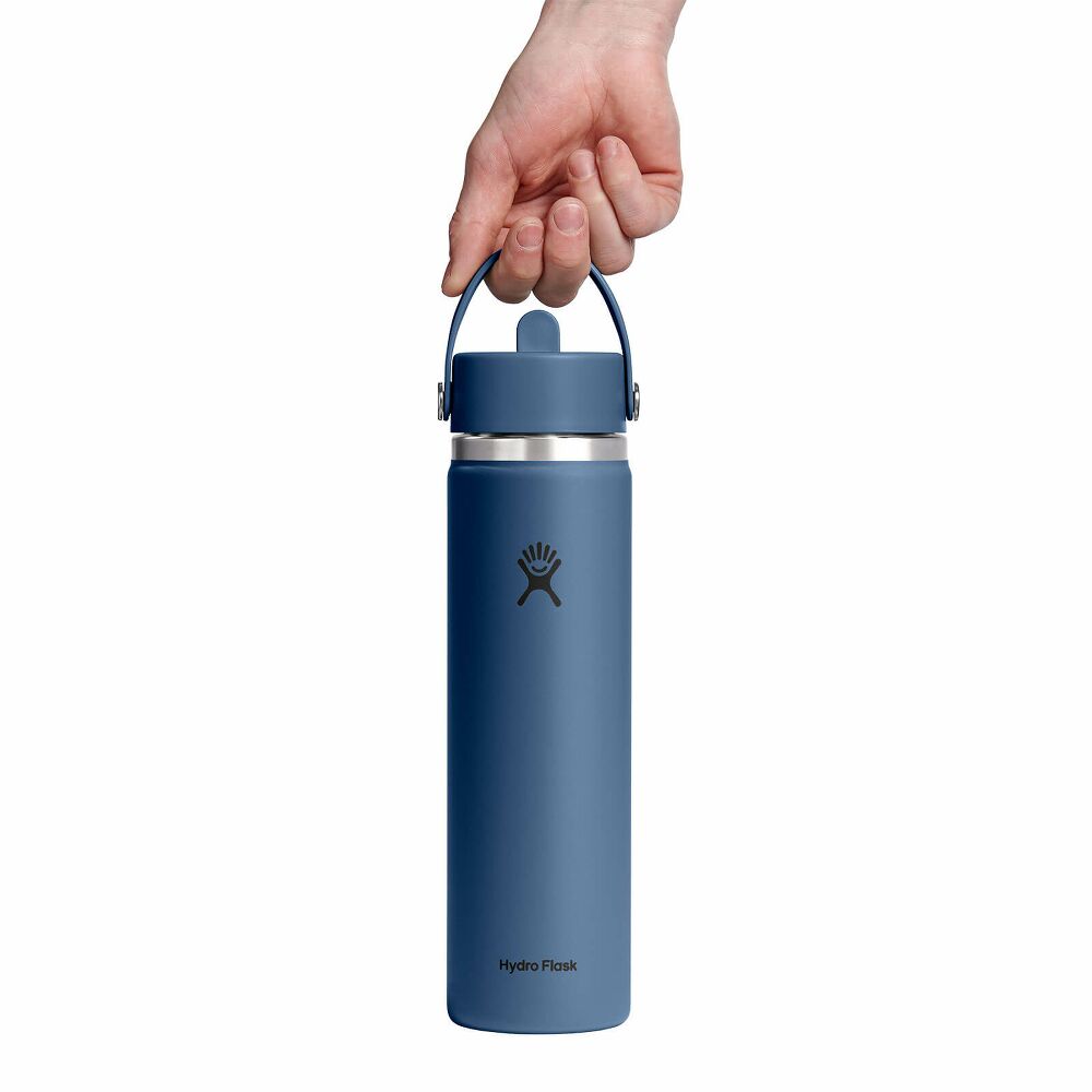 24oz Wide Mouth Bottle w/ Flex Straw Cap