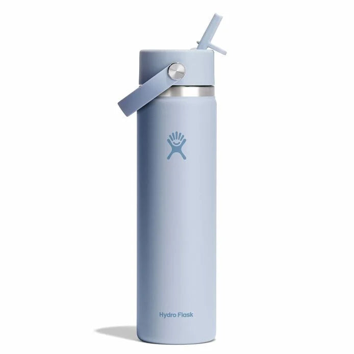 24oz Wide Mouth Bottle w/ Flex Straw Cap