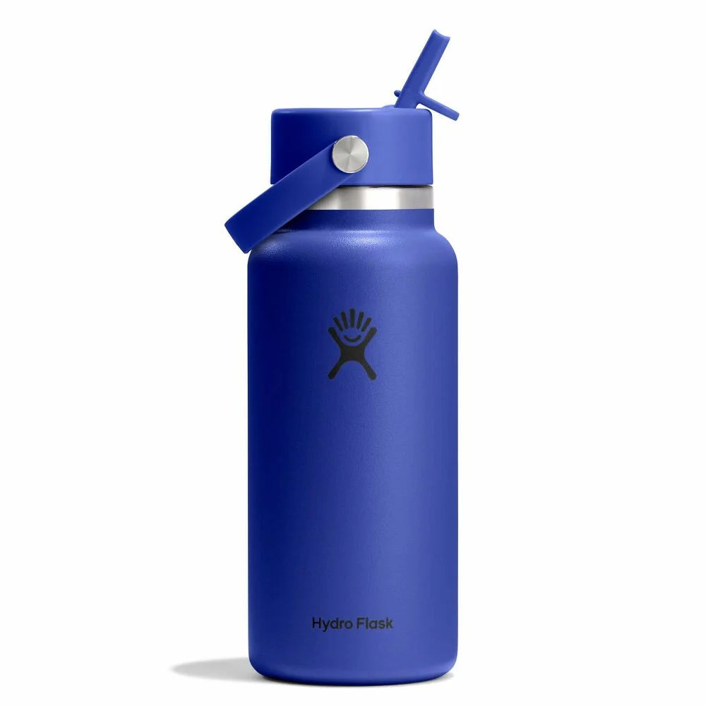 32oz Wide Mouth Bottle w/ Flex Straw Cap