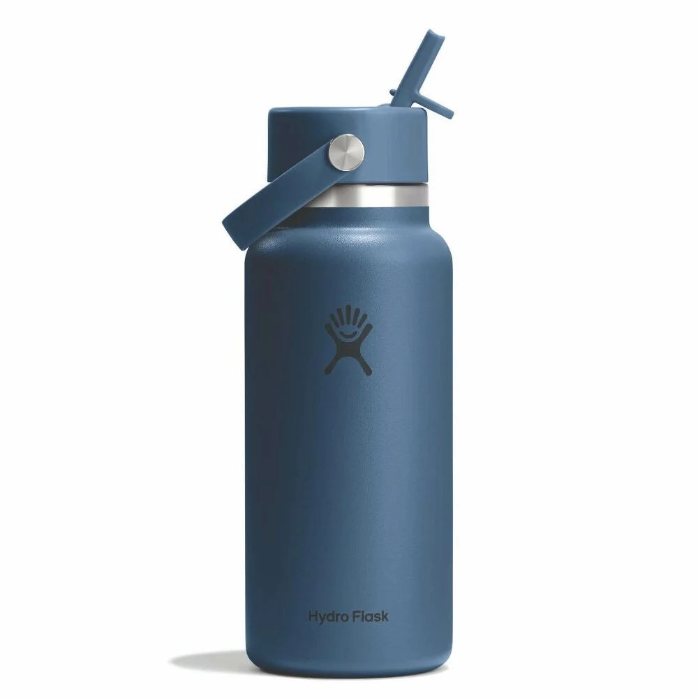 32oz Wide Mouth Bottle w/ Flex Straw Cap