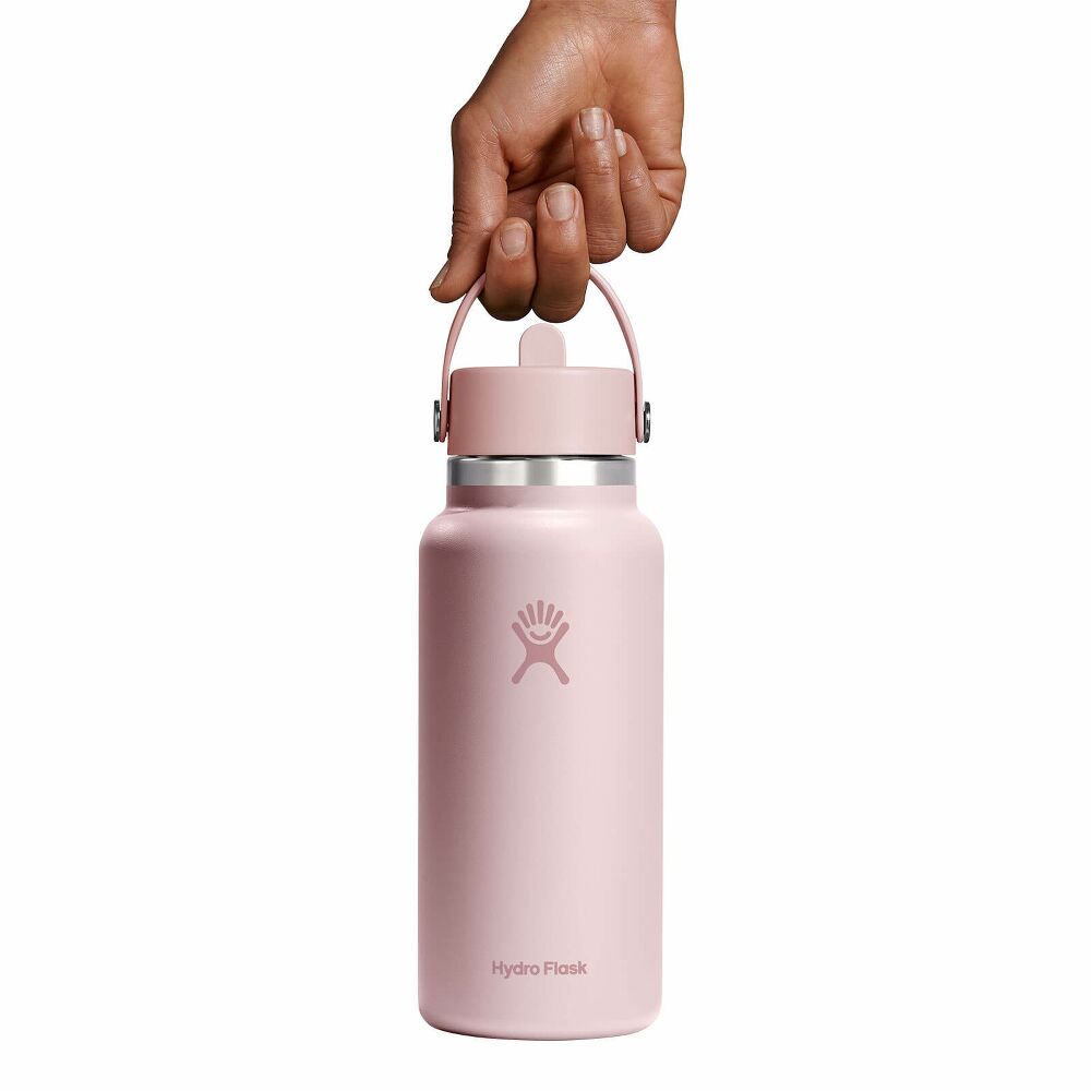 32oz Wide Mouth Bottle w/ Flex Straw Cap