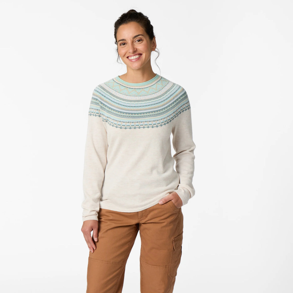 Women's Westlands Fairisle Crew