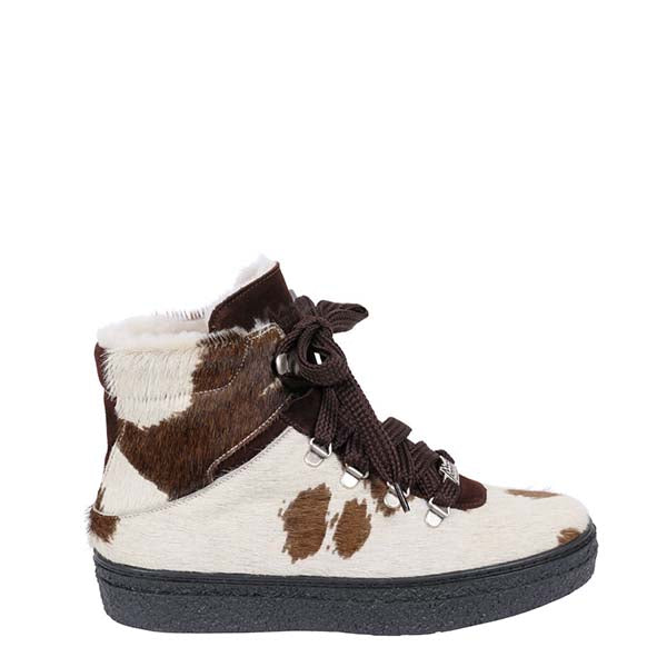 Ammann of Switzerland Women s Monaco Boots Brown White 36 EU