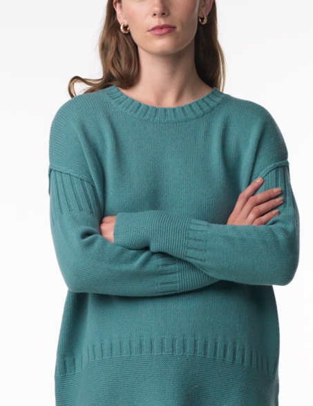Zacket and Plover Women's Pearl Stitch Sweater 