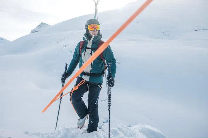 Ski Glacier Ropes