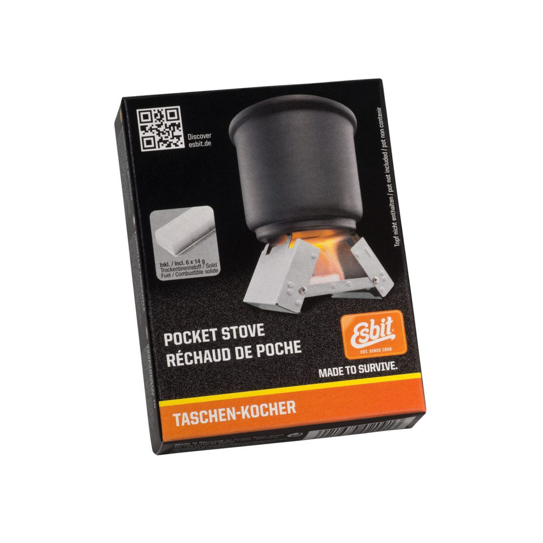 Esbit Small Pocket Stove with Fuel