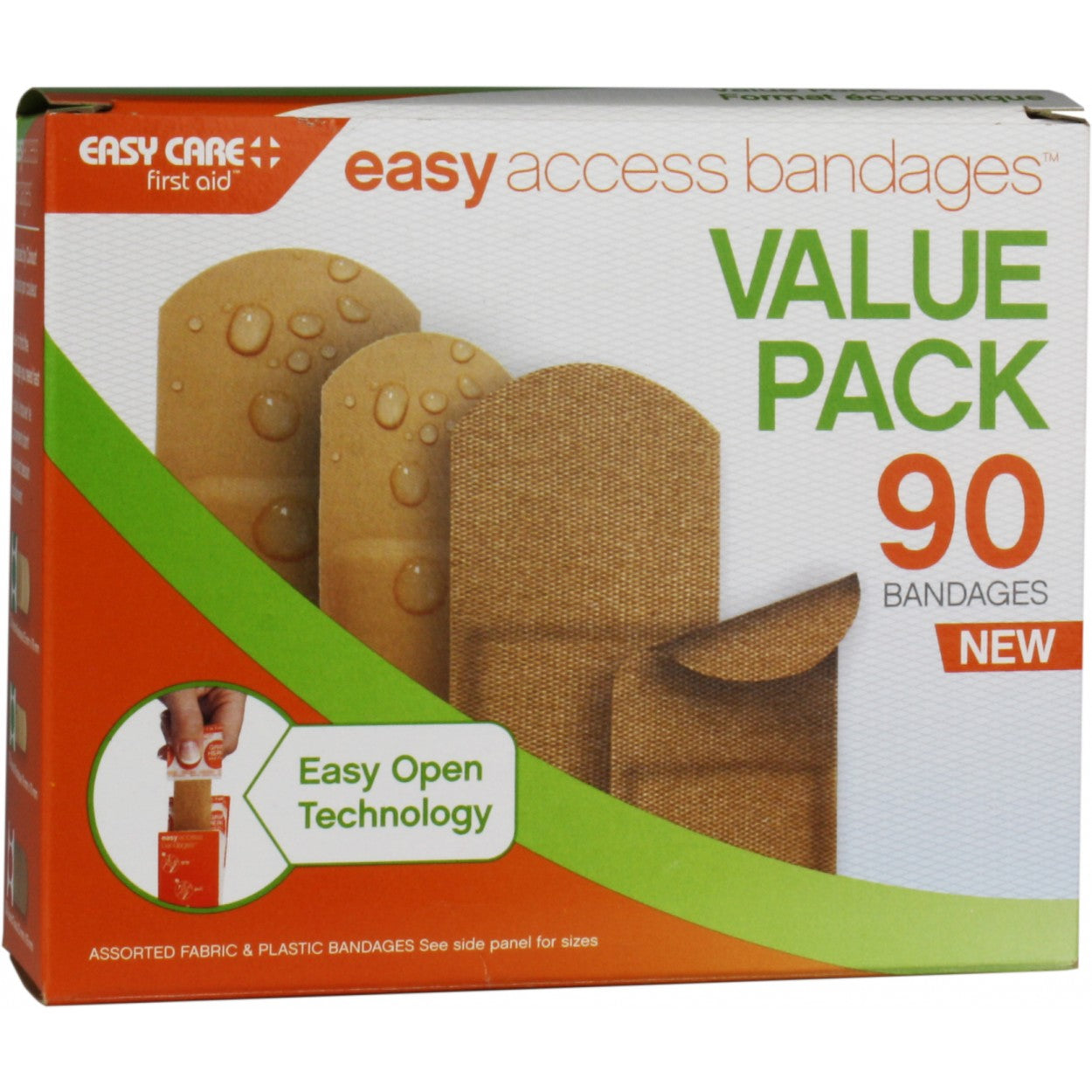 Easy Care Easy Access Bandages Value Pack