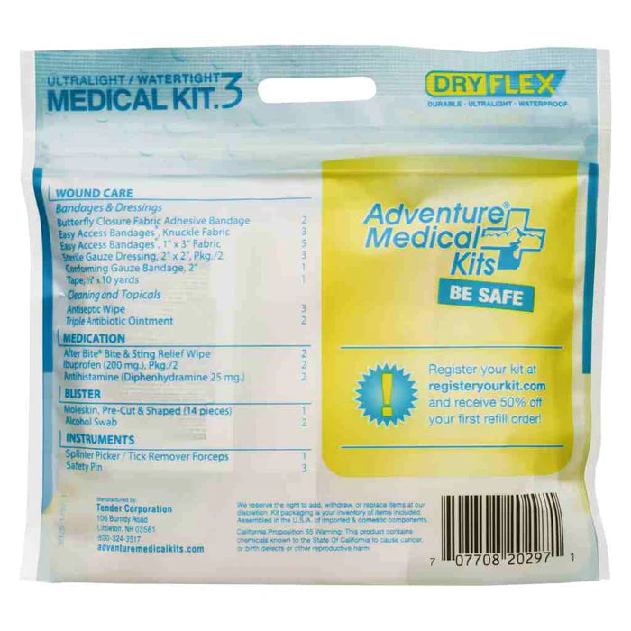 Ultralight / Watertight .3 Medical Kit