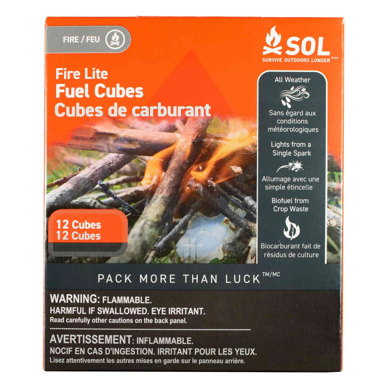 Fire Lite Fuel Cubes