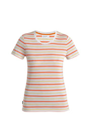 Icebreaker Women's Wave Stripe S/S Tee