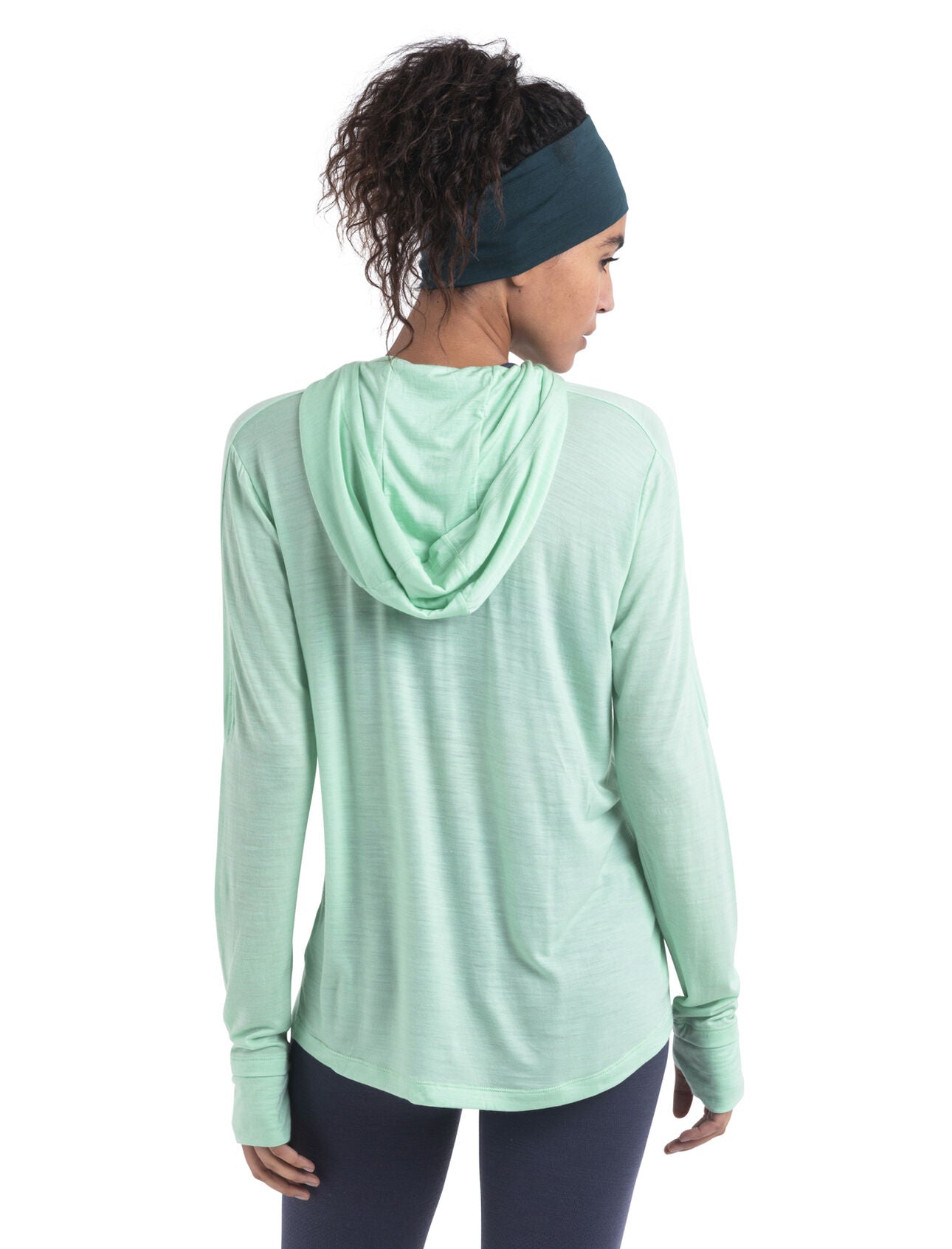 Women's 125 Cool-Lite Merino Blend Sphere Long Sleeve Hoodie