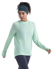 Icebreaker Women's 125 Cool-Lite Merino Blend Sphere LS Hoodie