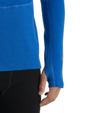 Icebreaker Men's 260 ZoneKnit Merino LS Crewe Thermal Top (Past Season)