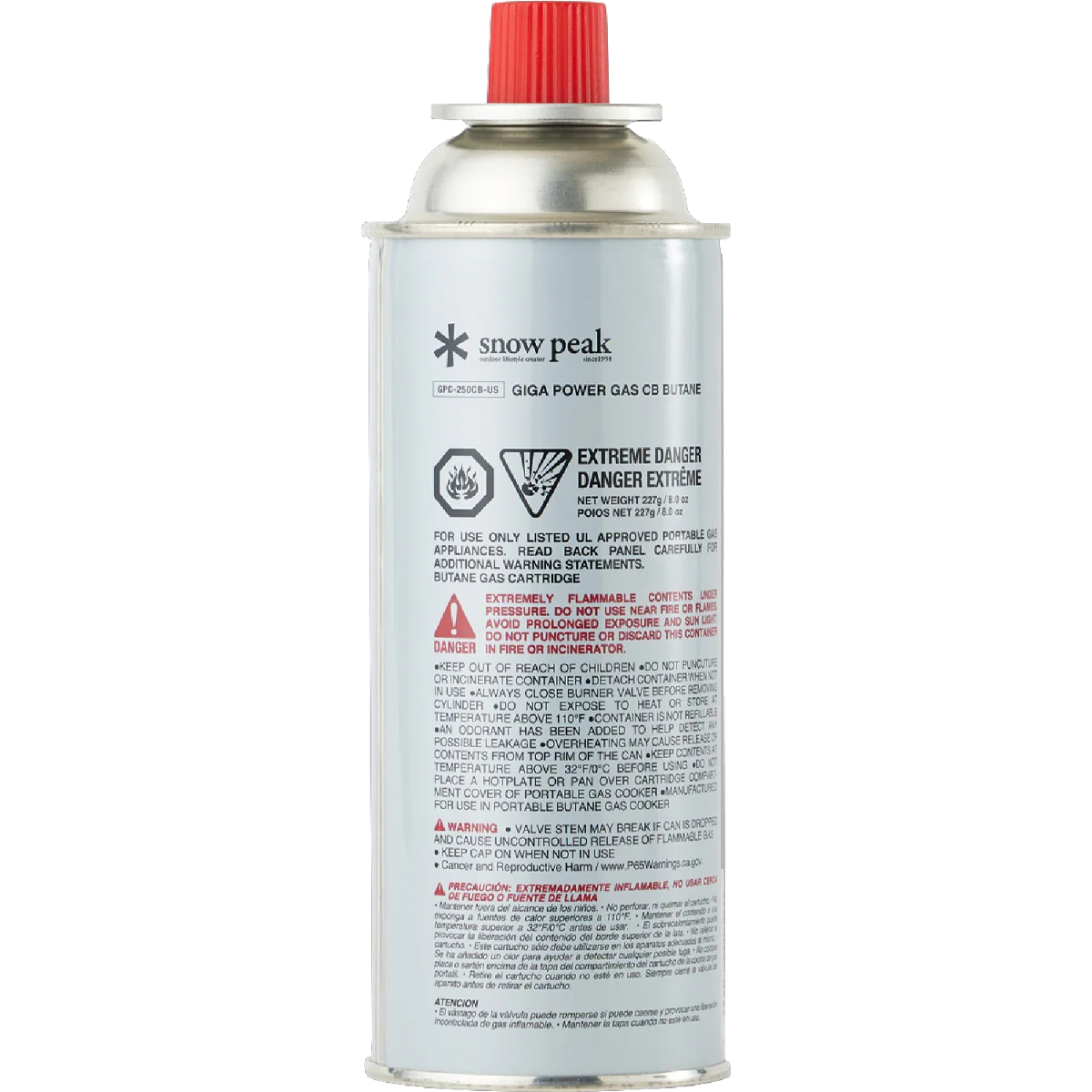 GigaPower Gas CB Butane Fuel Canister