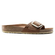 Madrid Big Buckle Oiled Leather Sandals