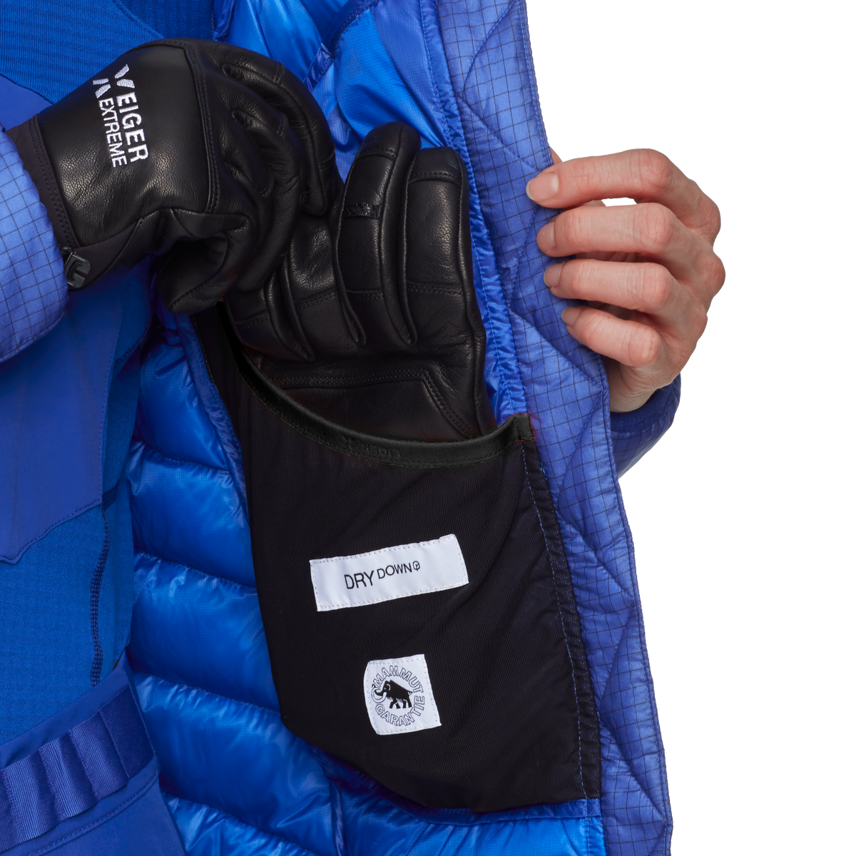Women’s Eiger Nordwand Light Down IN Hooded Jacket – Eiger Blue