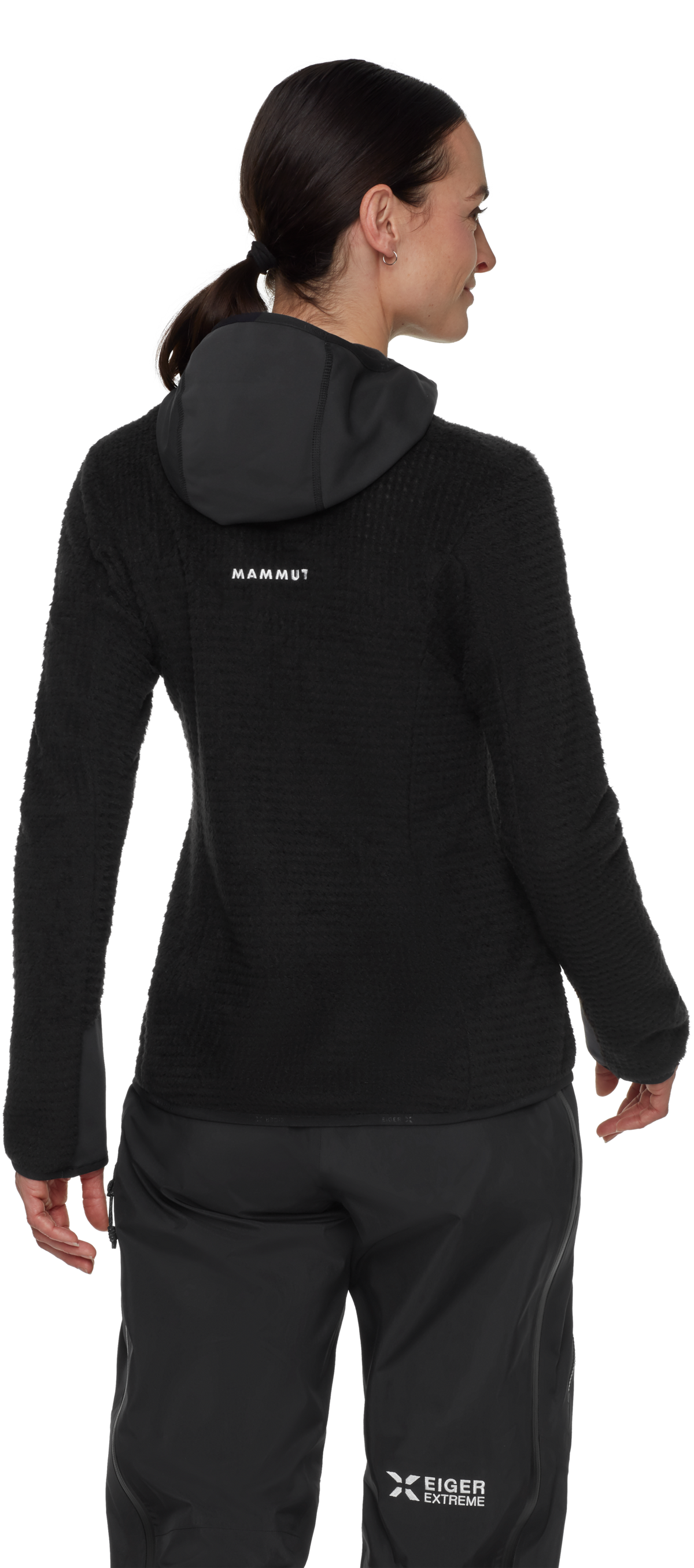Women’s Eiger Nordwand Pro ML Air Hooded Jacket – Black