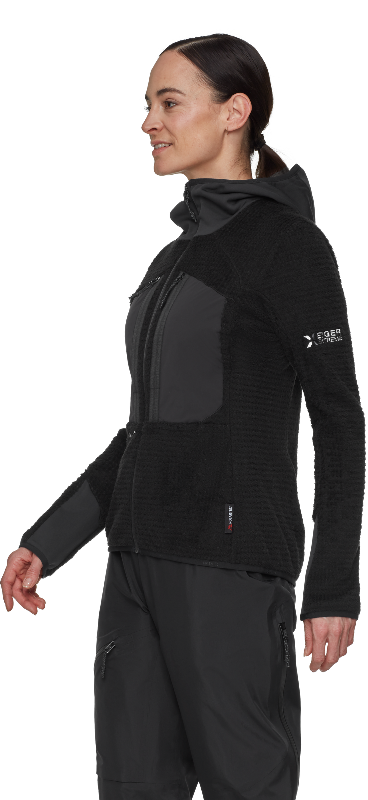 Women’s Eiger Nordwand Pro ML Air Hooded Jacket – Black
