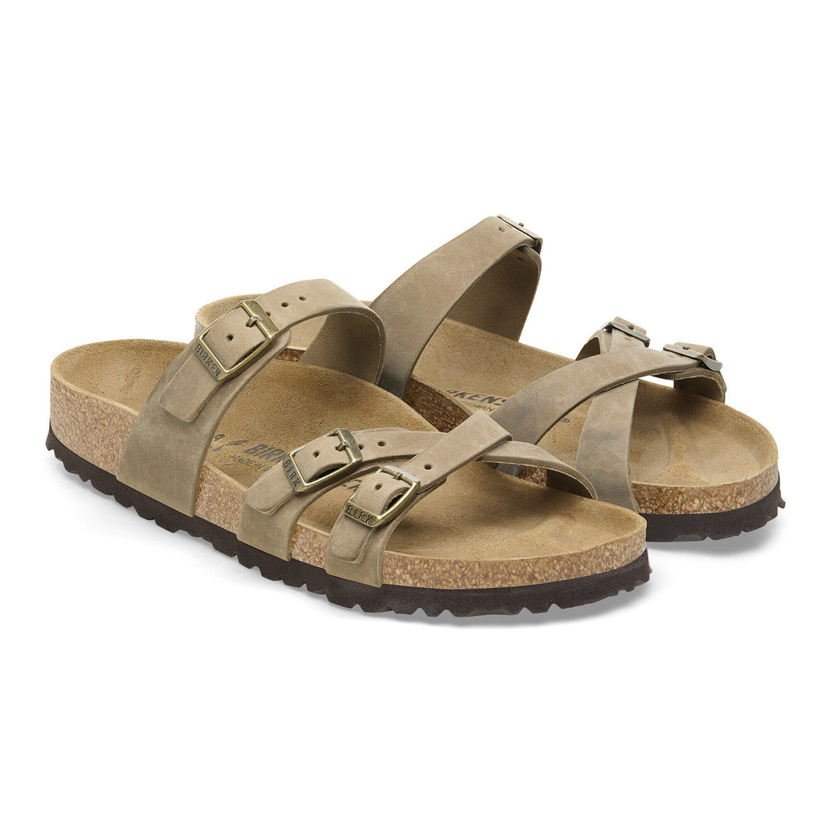 Franca Oiled Leather Sandals