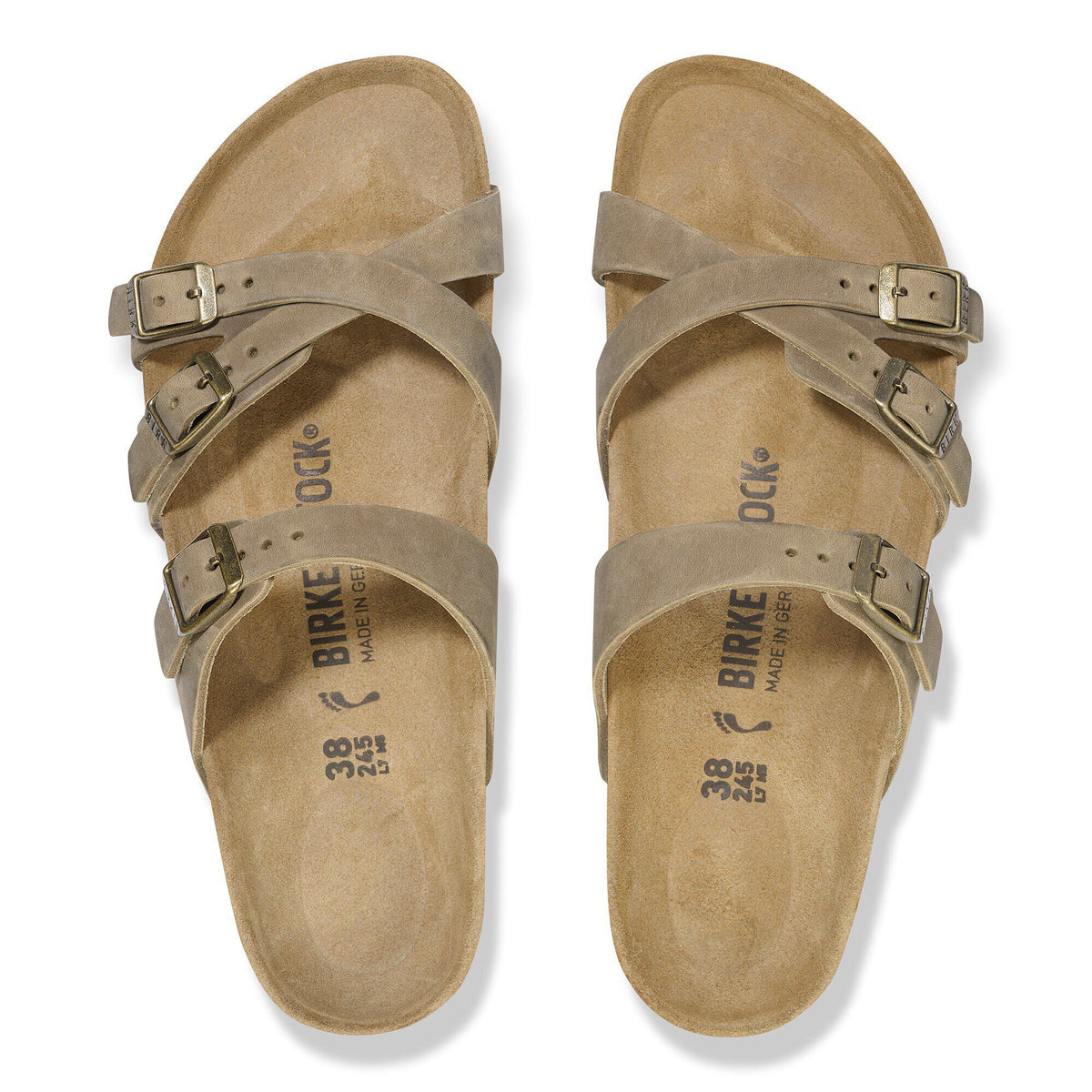 Franca Oiled Leather Sandals