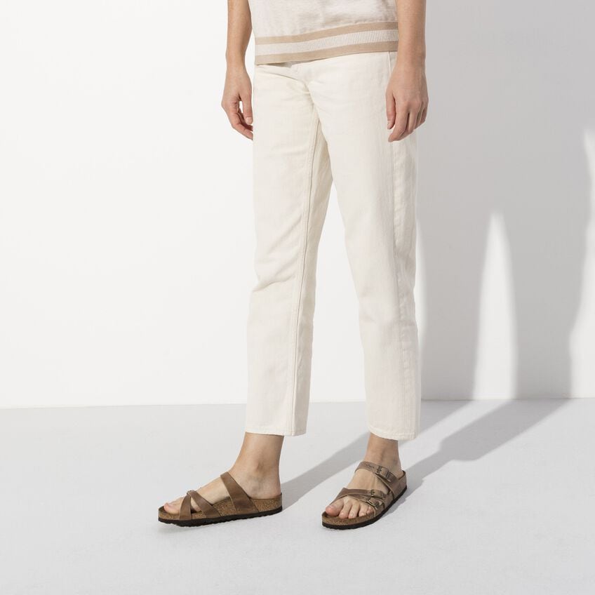 Franca Oiled Leather Sandals