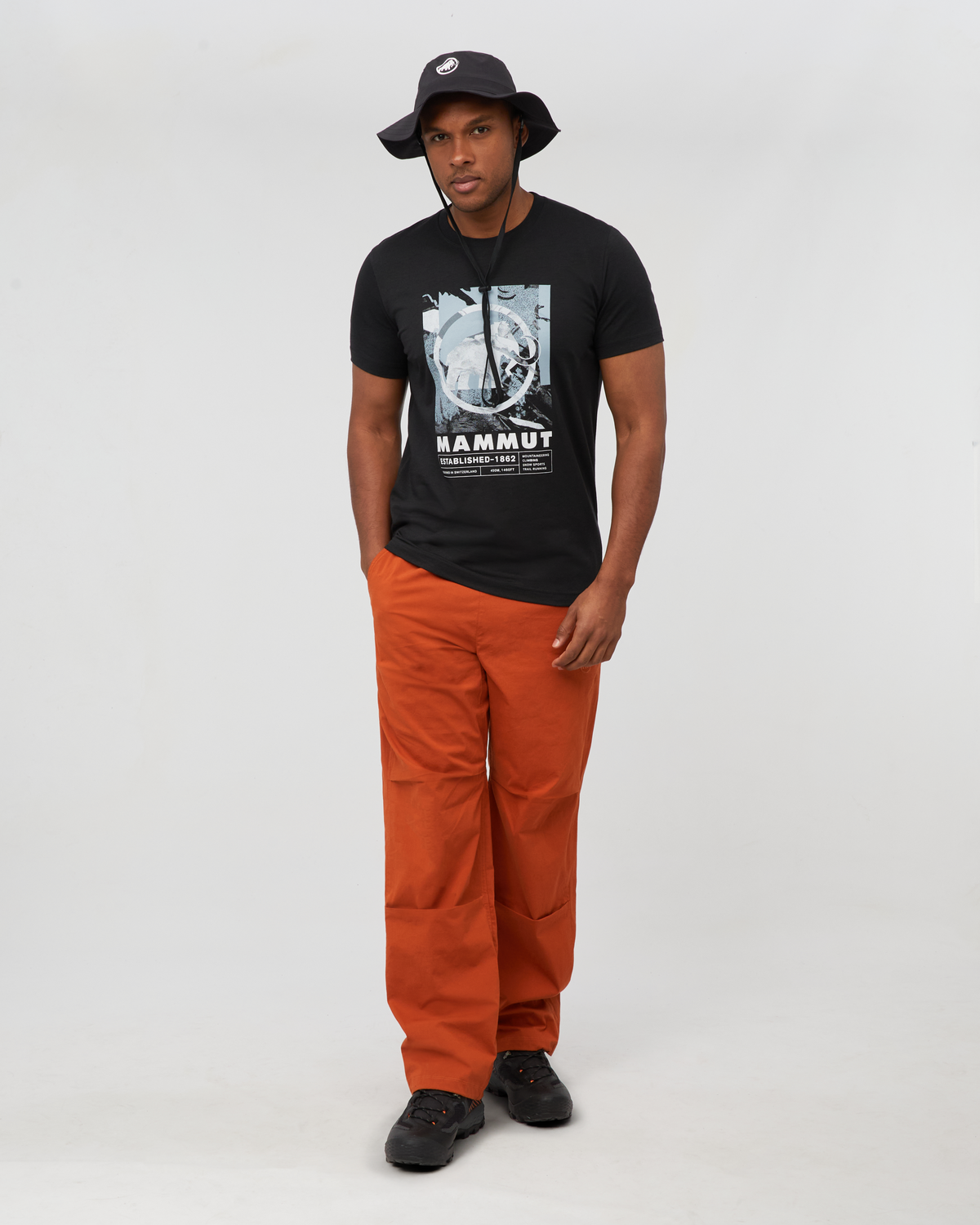 Men’s Trovat T-Shirt Mammut – Black