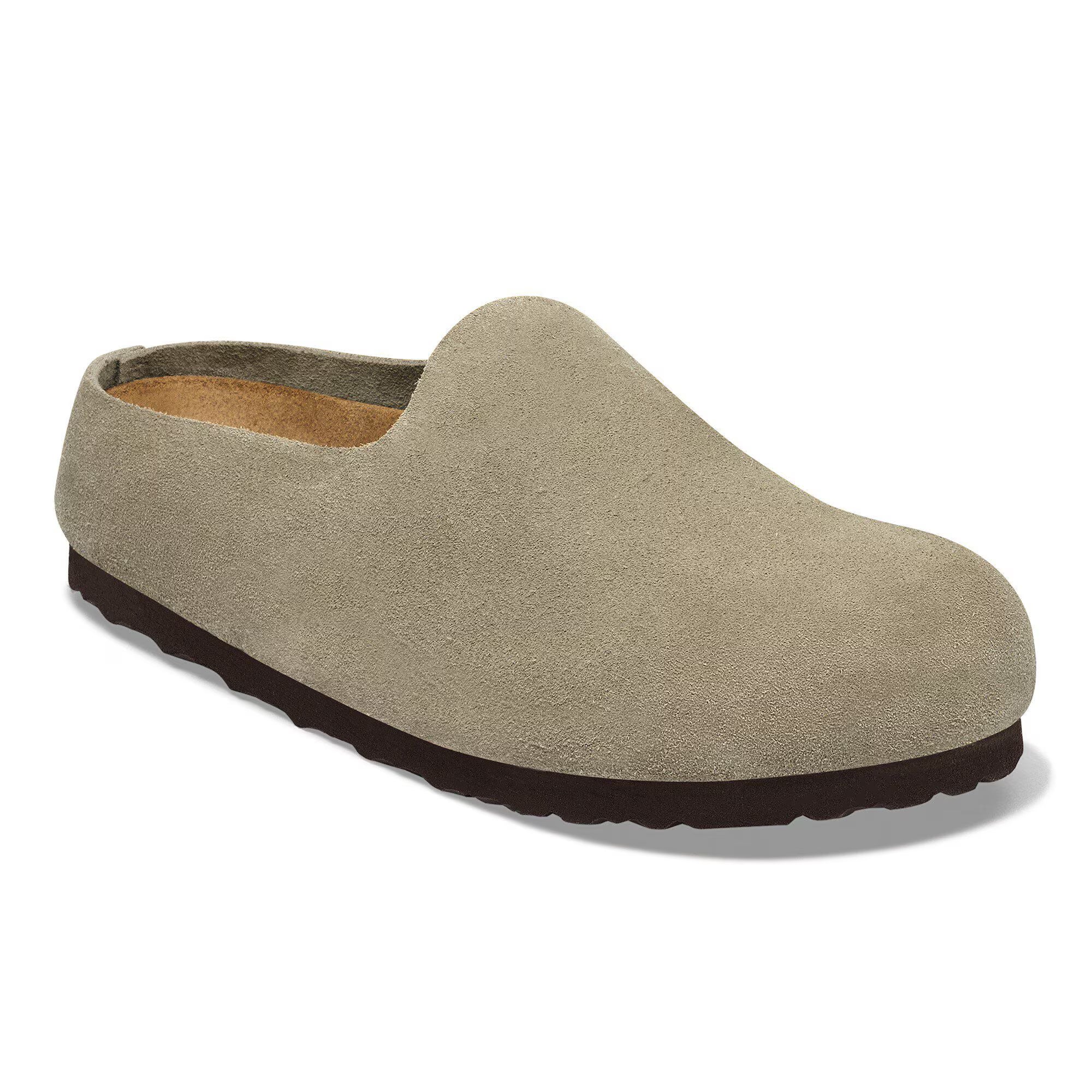 Amsterdam Wrapped Suede Leather Clogs