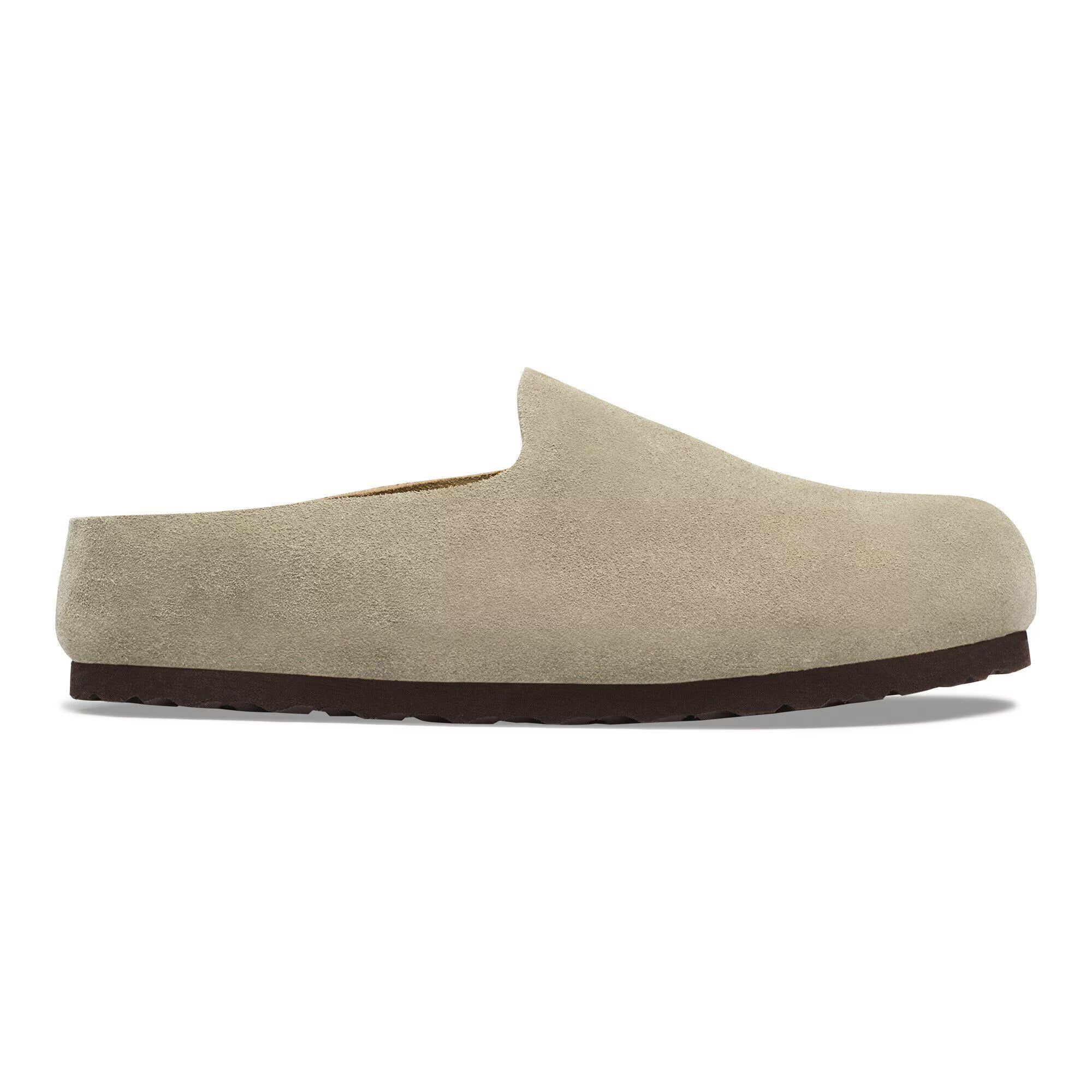 Amsterdam Wrapped Suede Leather Clogs